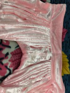 beautiful suit white pink combination