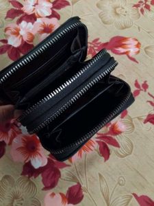 2 Black Handbag Set + 1 Wallet