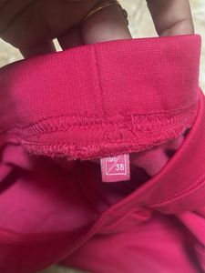 Pink Mini Skirt (26-28 inches) stretchable