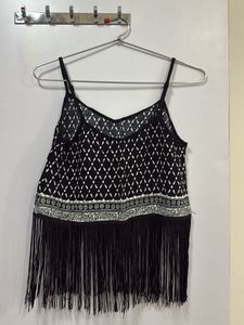 Fringe Crop Top