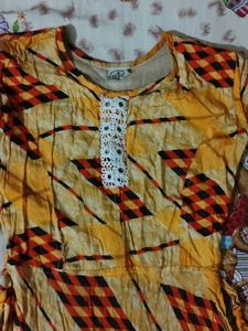 Patterned Casual Dress