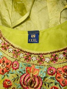 Full Heavy Embroidered Gown