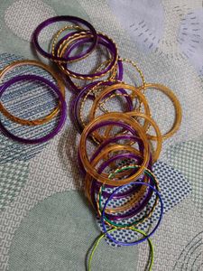 Multicolour Bangles For 3-5 Year Girl Kids