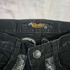 Low Waist Goth / Vintage /Y2K Denim Jeans