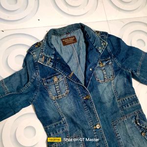 DENIM DRESS 👗 Knee Length