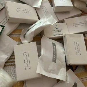 15 Shower Caps Packed