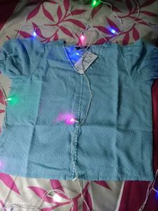 Cute Light Blue Top