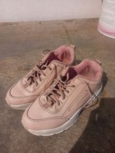 Peach Sneakers