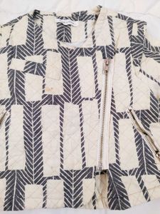 Patterned Quilted Jacket