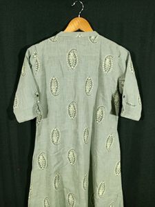 Pastel Green Printed Kurti ( Women&#39;s )