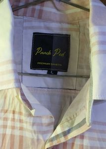 Men’s Cotton Checked Casual Shirt Classic Comfor