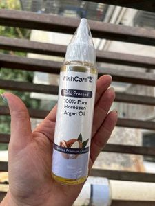 WishCare 100% Pure Cold Pressed Argan Oil