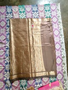 Elegant Brown Saree
