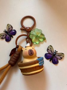 Chill Capybara Keychain 🤎