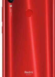 Redmi Note 7s Ruby Red Colour