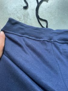 Navy Wide Leg Pants