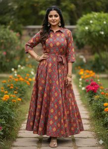 BRANDED- Stylish Dress with shirt and lehenga
