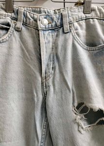 Ripped Light Wash Jeans