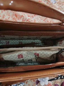 Brown B-Cherry Handbag