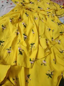 Floral Yellow Dress