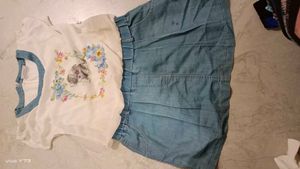 Kids Combo Set 2frock And 1 Top