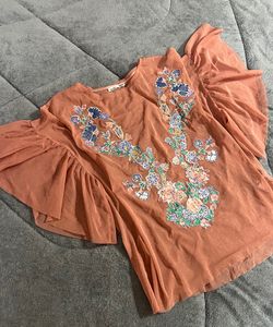 Zara Sheer Top - New
