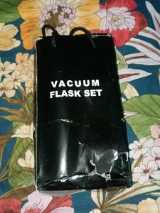 Vaccum Flask 500ml 3 Cup Set
