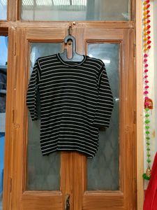 Black Colour Woolen Top