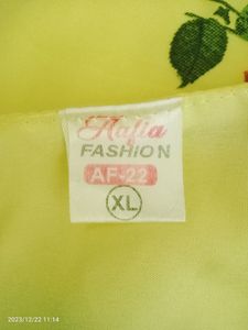 Yellow Frok Type Kurti