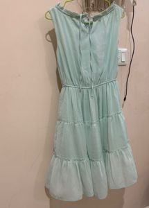 Mint Tiered Dress