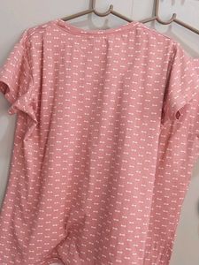 Cozy Pink Pajama Set Very Comfortable