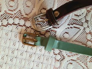 Combo New Belts and Cream Pant