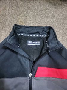 Color Block Pullover Jacket