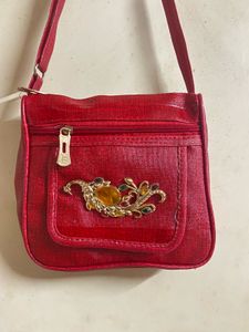 Red Crossbody Bag