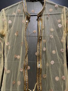 Long Ethnic Golden Shrug