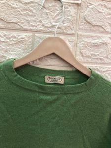 Green cute crop sweater✅🍬💗