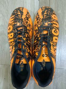 Orange & Black Soccer/Football Cleats
