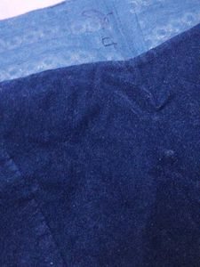Velvet Blouse Navy Blue 💙