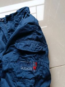 Kids Shorts With Belt