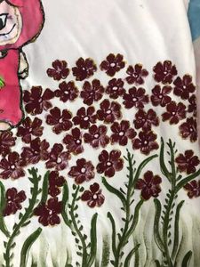 Hand Painted Labubu Long Sleeve Tee