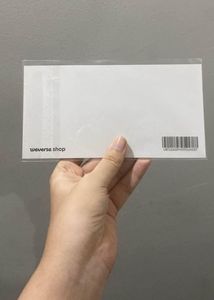 Jimin official Proof weverse photo- Sealed