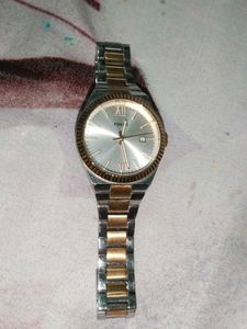 Fossil Two-Tone Watch