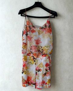Floral Print Jumpsuit