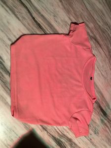 Light Pink Crop T-shirt