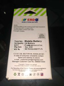 Erd Bm47 Battery For Redmi 4 Model