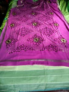 Beautiful Saree With Blause.
