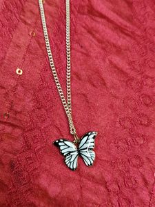 Butterfly Pendant Necklace