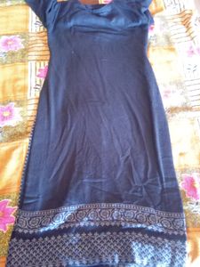 Black Kurta Set With Dupatta