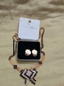 Free Bangles For Jewelry Set: Necklace & Earrings