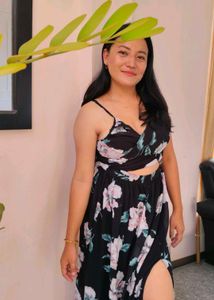 Elegant Floral Maxi Dress